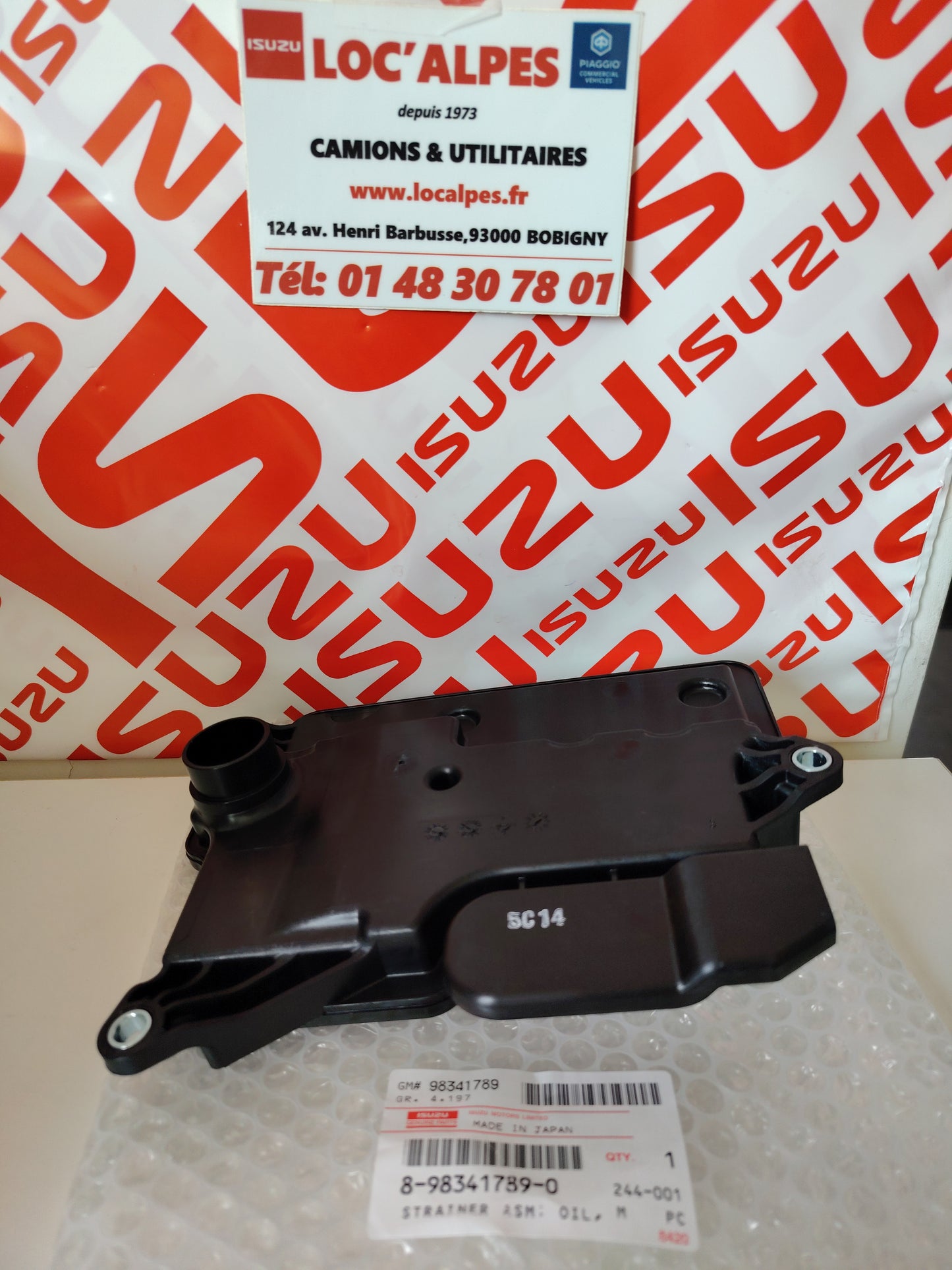 Filtre crepine huile boite de vitesse ISUZU 8983417890