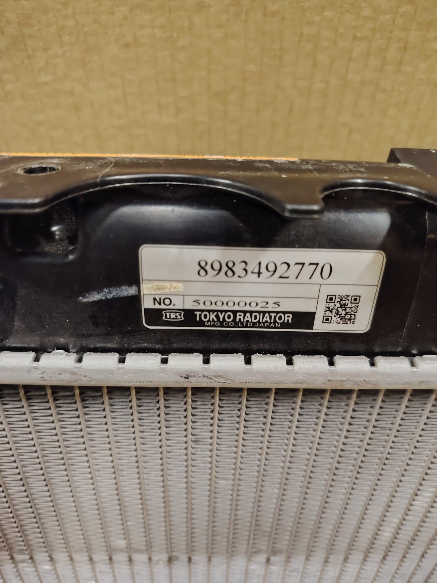 Radiateur Isuzu 989492770