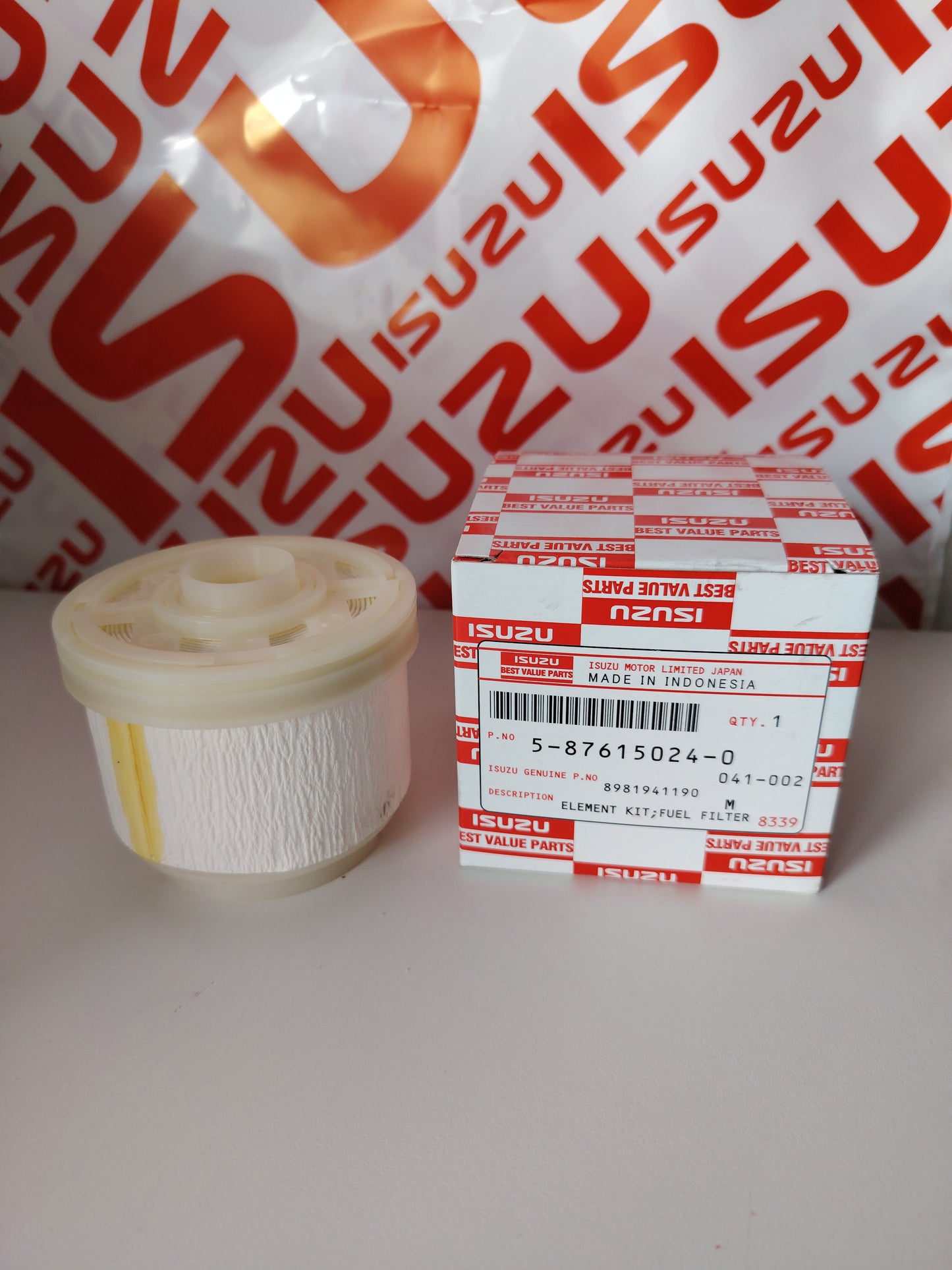 8981941190 filtre gasoil kit fuel filter