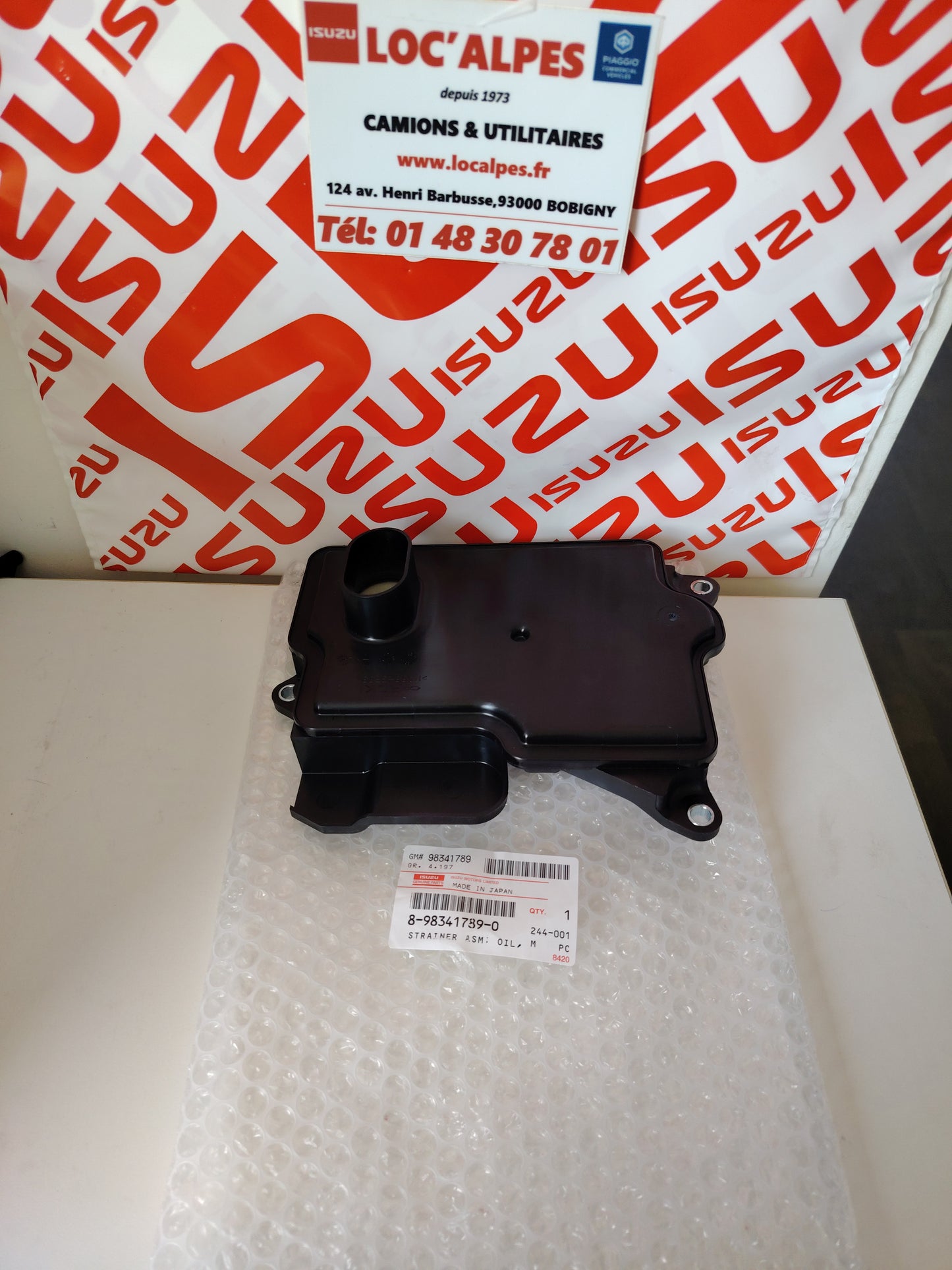 Filtre crepine huile boite de vitesse ISUZU 8983417890
